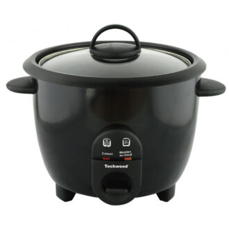 Cuiseur de Riz Électrique 2,5L – Cuve Antiadhérente, Couvercle Verre & Maintien au Chaud