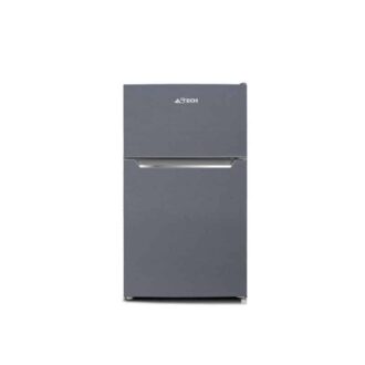 Réfrigérateur Astech FP119-SG 2 Portes 95L – Réfrigérant R600a, Éclairage Intérieur & Pieds Ajustables