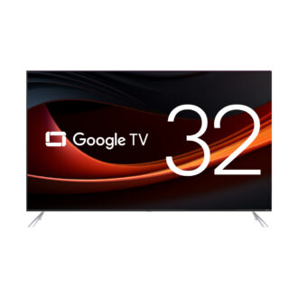 Téléviseur Smart Google TV Astech 32" Full HD – Android 14, Dolby, Netflix, 2 Télécommandes & Bluetooth