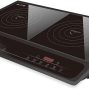 double-plaque-induction-michelino-3500w-verre-cristal-noir-10-niveaux.